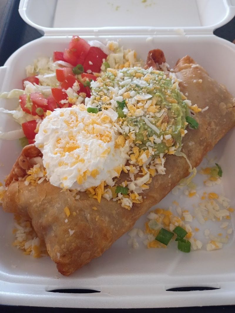 The Legendary Beef Chimichanga