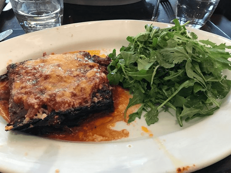 The Legendary Eggplant Parmigiana Itself