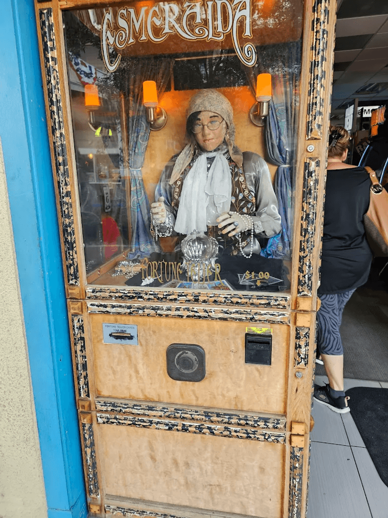 The Legendary Fortune Teller Machine Out Front The Legendary Fortune Teller Machine Out Front