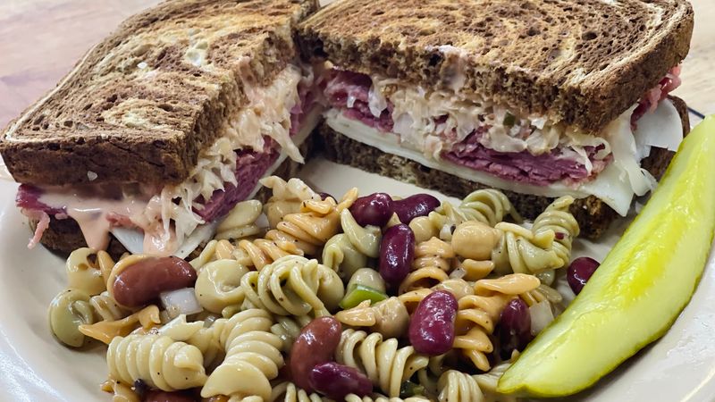 The Legendary Reuben Sandwich Built on House-Smoked Corned Beef