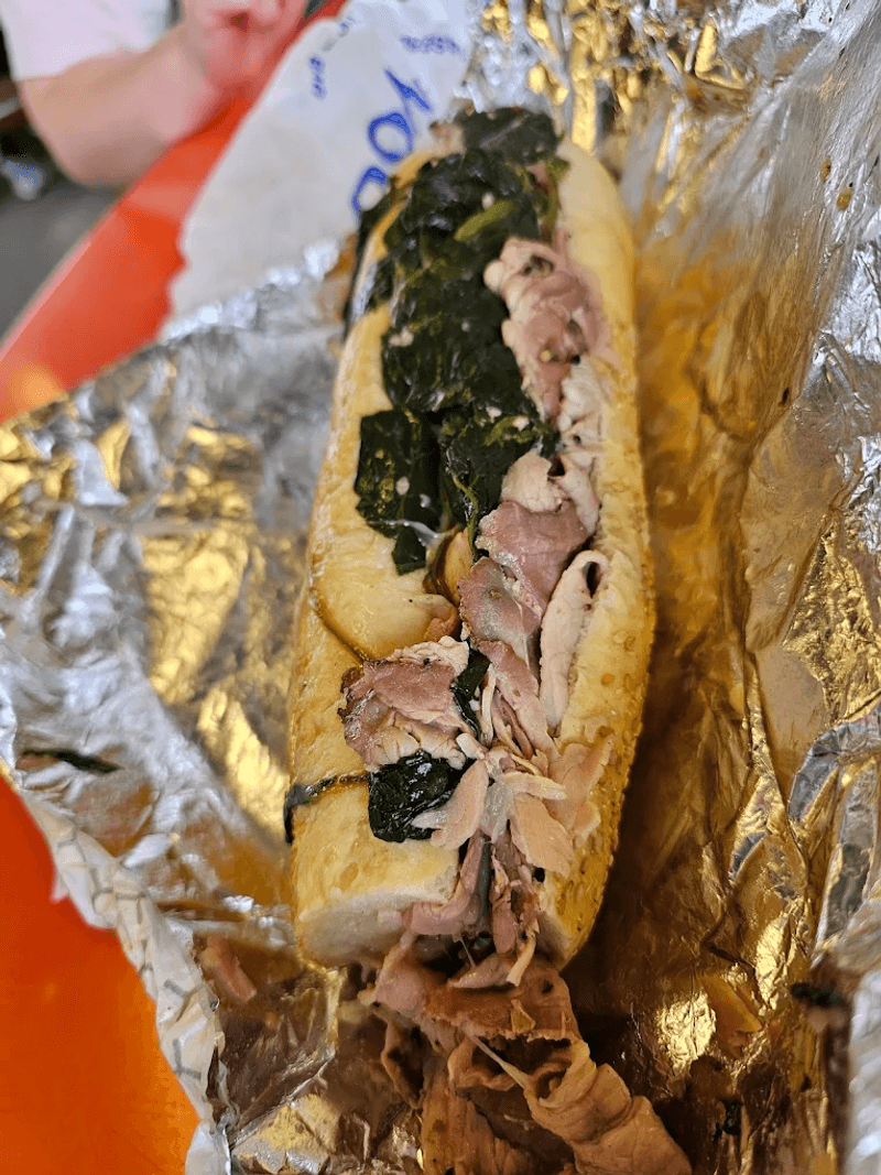 The Legendary Roast Pork Sandwich Itself