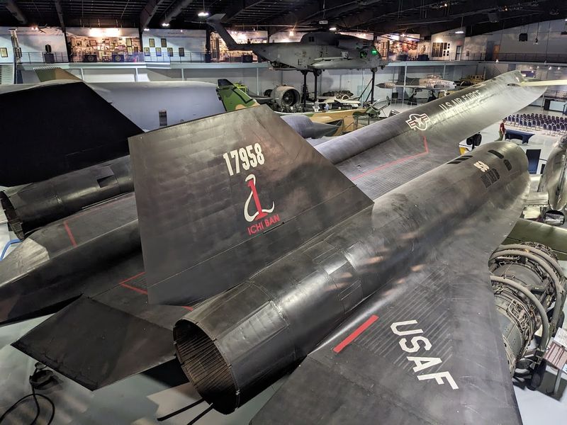 The Legendary SR-71 Blackbird on Display