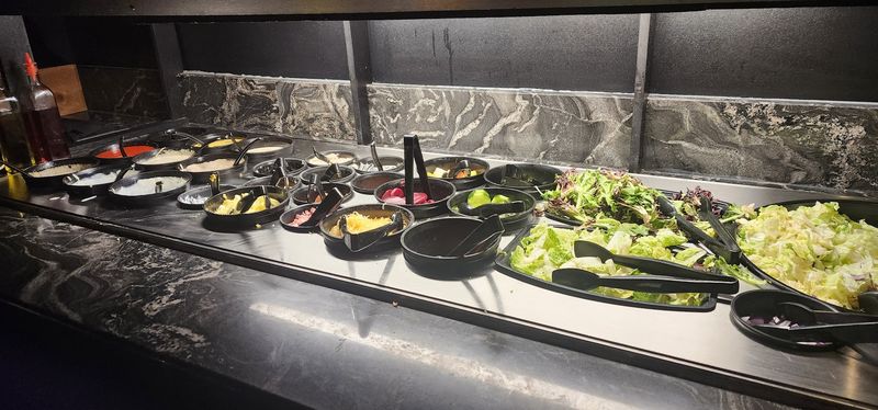 The Legendary Salad Bar and Cheese Station