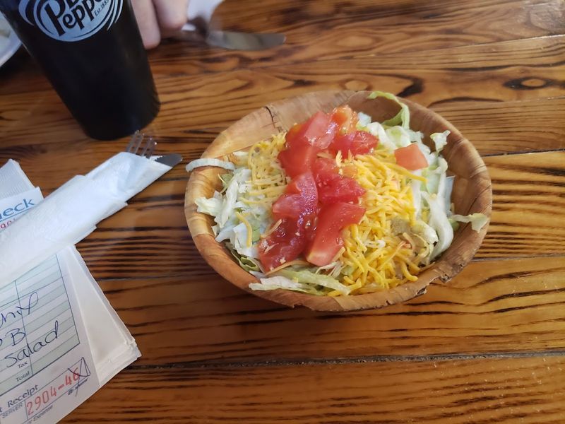 The Legendary Salad Bar with Real Iceberg Lettuce