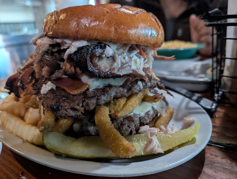 The Legendary Sloppy Fox Burger