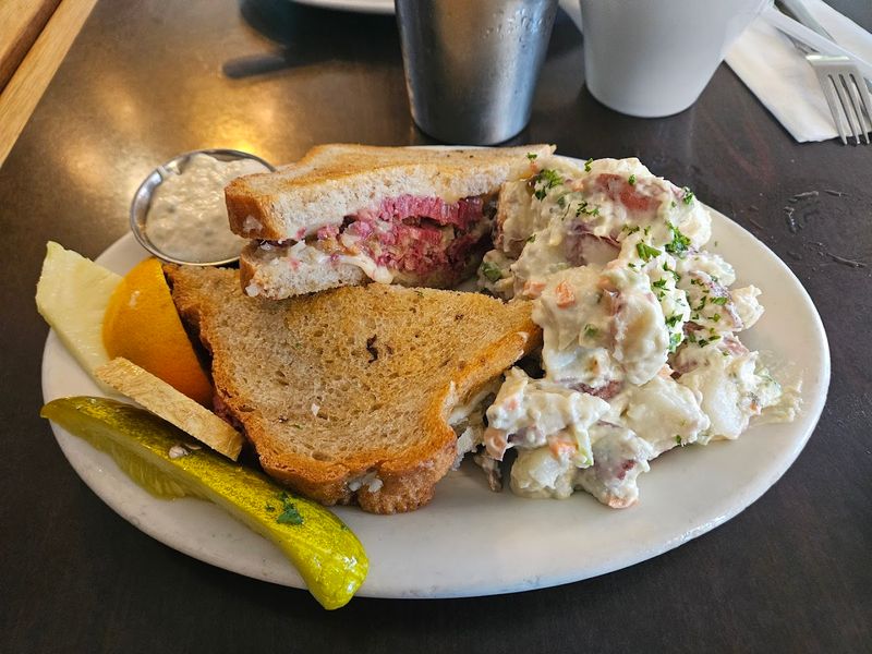 The Lucky Reuben Sandwich That Earns Its Name