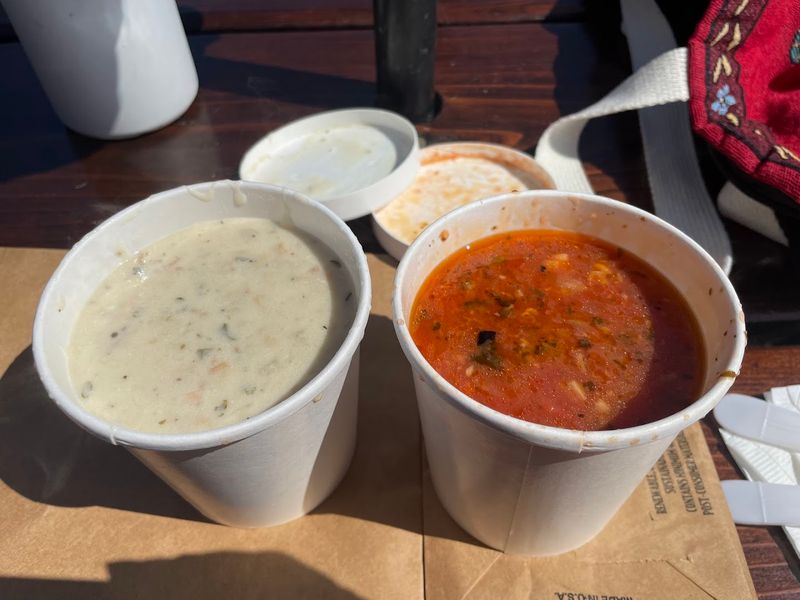 The Manhattan Red Clam Chowder