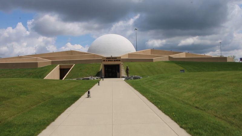 The Moon-Shaped Building That Sets the Tone Before You Even Walk In