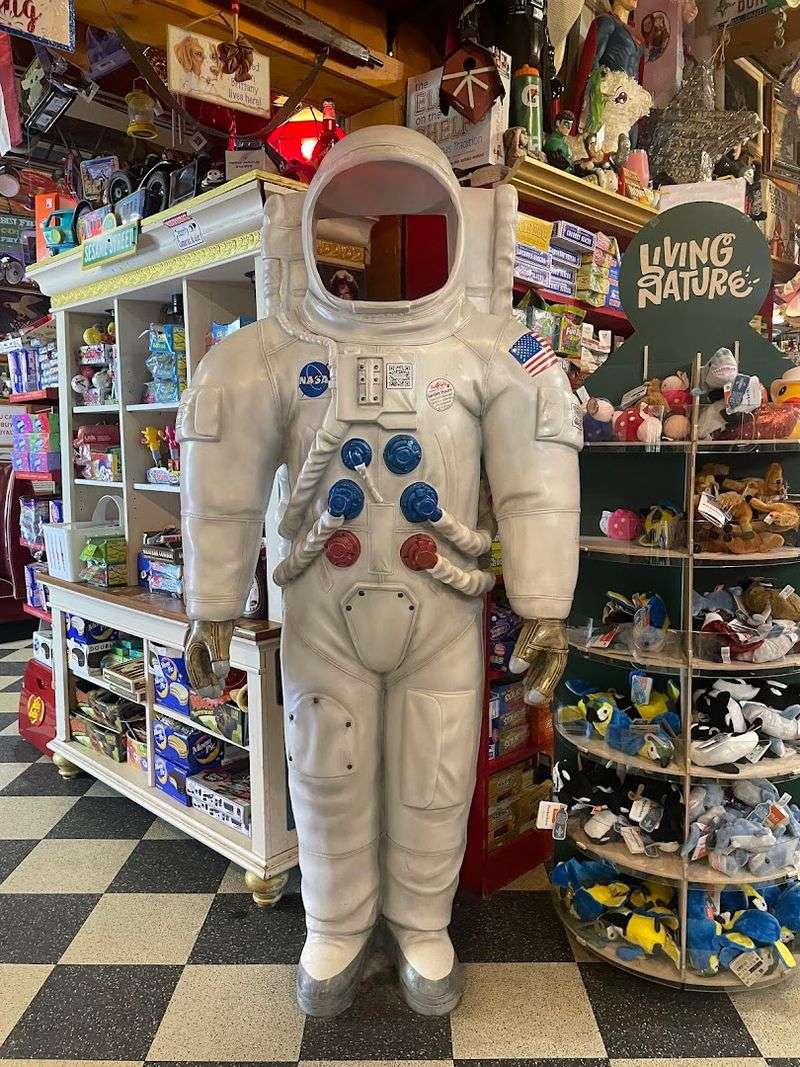 The Nostalgic Shop Full of Candy and Toys