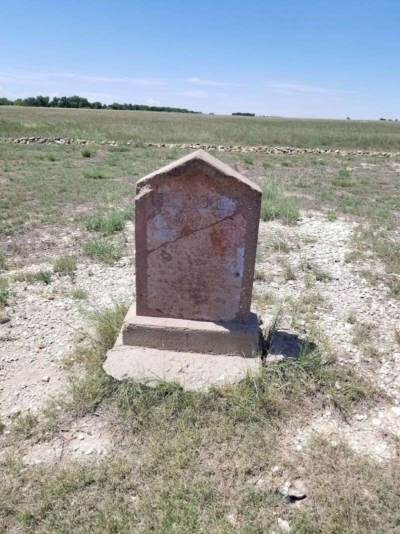 The Old Graveyard Along the Path to the Fort