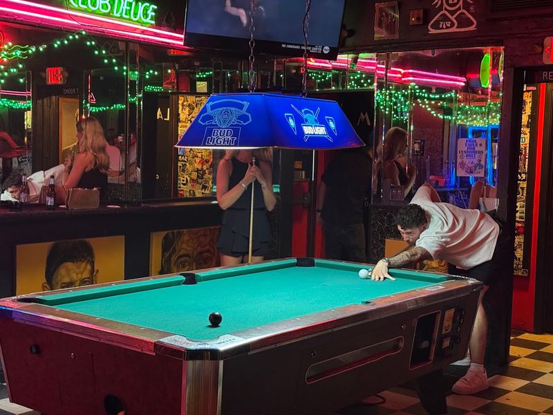 The Pool Table Scene Is Full of Characters