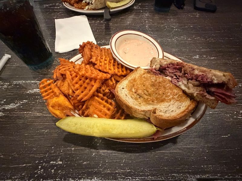 The Rachel Sandwich With Sweet Potato Fries That Stole the Show