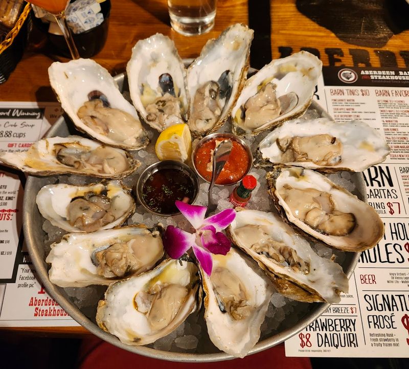 The Raw Bar and Seafood Selection