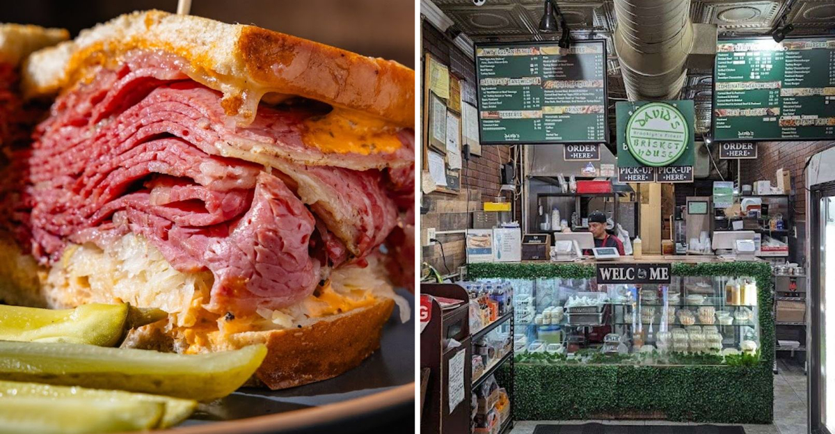 The Reuben sandwich at this humble New York restaurant is unbelievably delicious