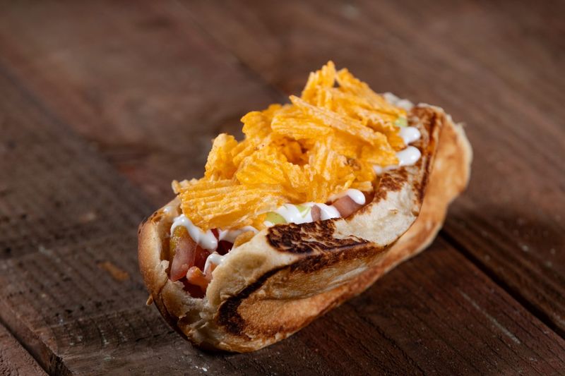 The Ruffles Hot Dog The Ruffles Hot Dog