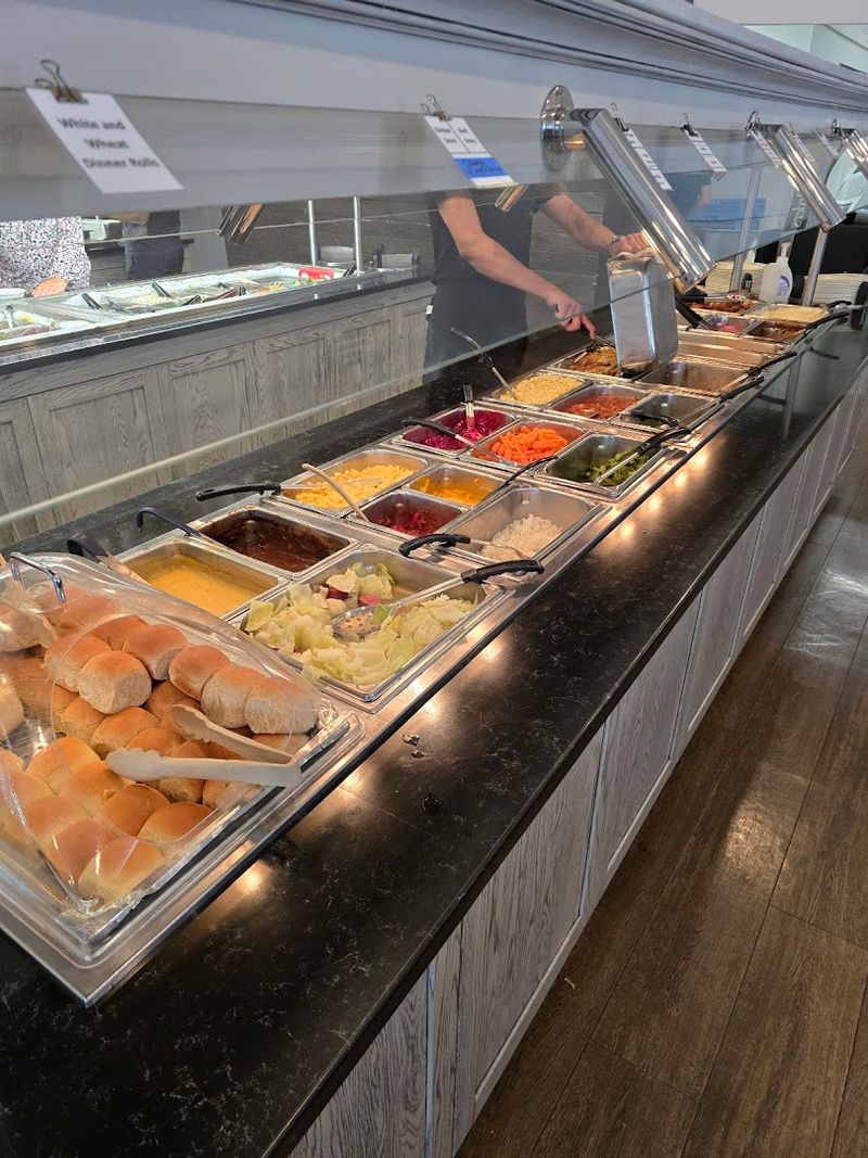 The Salad Bar — Fresh and Well-Stocked