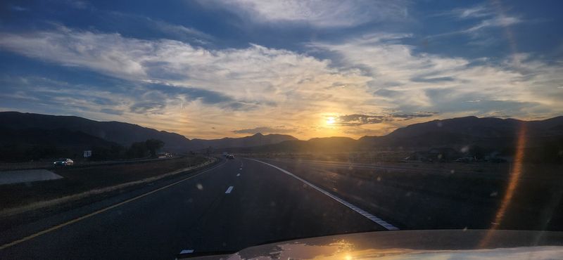 The Scenic Drive Along U.S. Route 395