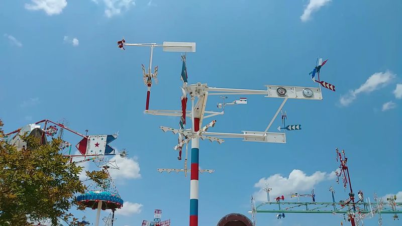 The Sculptures Are Built From Recycled and Repurposed Materials