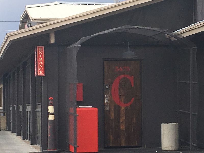 The Speakeasy Side With a Password and a Security Door