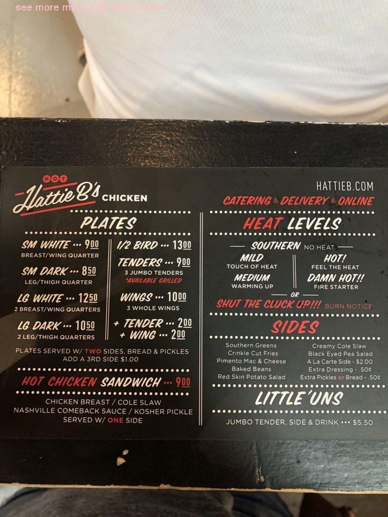 The Spice Level Menu — From Southern to Shut the Cluck Up The Spice Level Menu — From Southern to Shut the Cluck Up