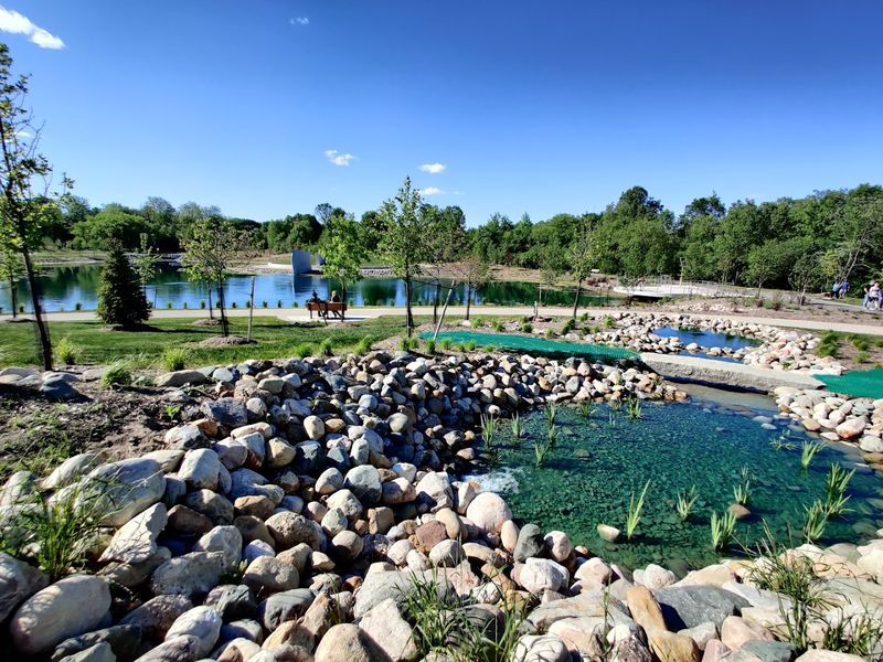 The Splash River Water Play Area Kids Absolutely Go Crazy For The Splash River Water Play Area Kids Absolutely Go Crazy For