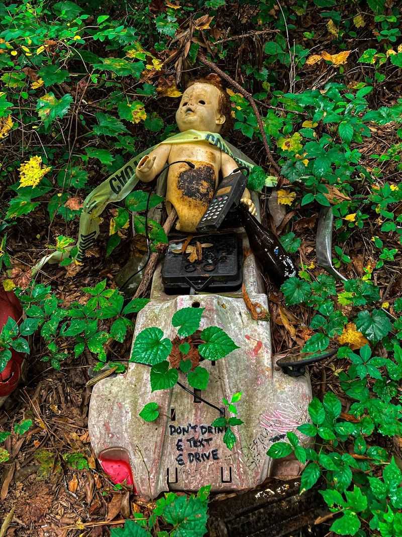 The Story Behind the Doll's Head Trail
