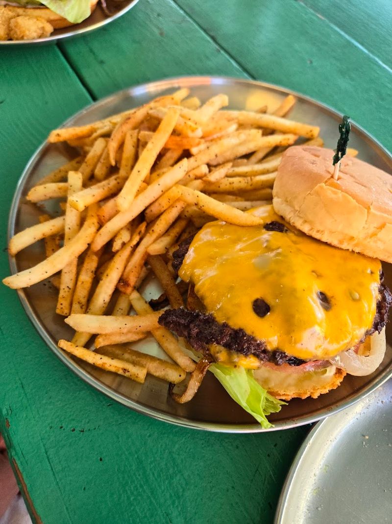 The Surf and Turf Burger: Ocean Meets Land on a Bun