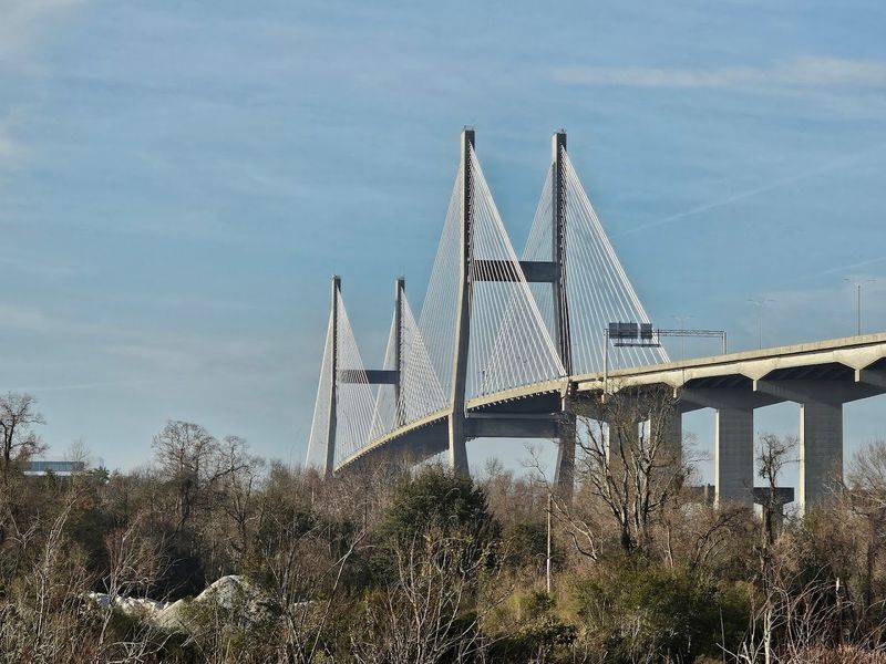 The Talmadge Bridge: A Dramatic Entrance into South Carolina