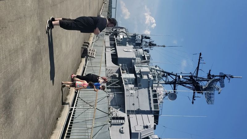 The USS Laffey Destroyer