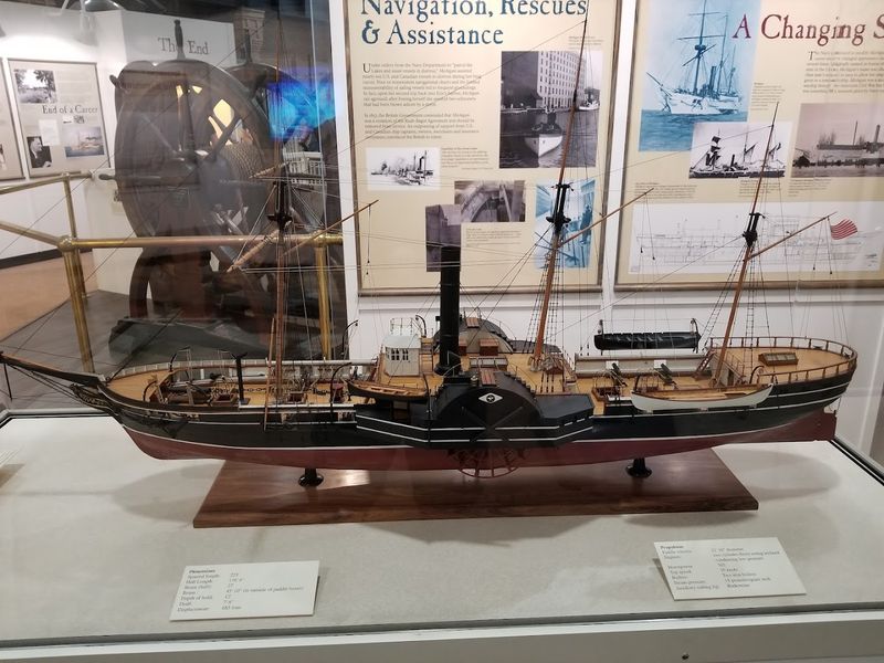 The USS Michigan and Wolverine Story on the Second Floor The USS Michigan and Wolverine Story on the Second Floor