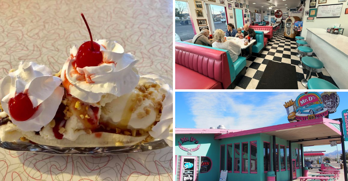 The banana split at this old-fashioned Arizona diner is so good, you’ll be thinking about it all week