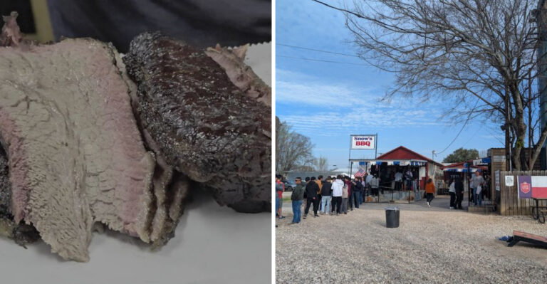 The beef brisket at this Texas restaurant is so delicious, people gladly drive miles for it