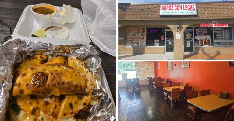 The best Mexican street tacos in Florida can be found at this humble Puerto Rican restaurant