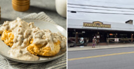 The biscuits and gravy at this Tennessee restaurant are so good, people travel miles for them
