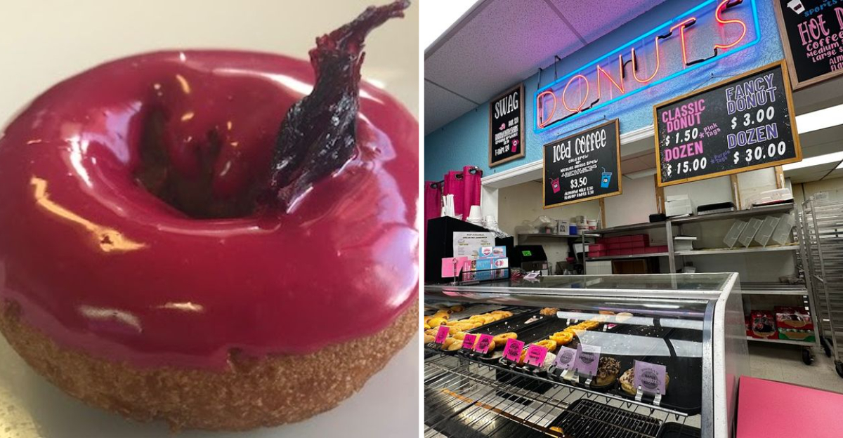The blueberry cake donut at this Florida bakery is unbelievably delicious