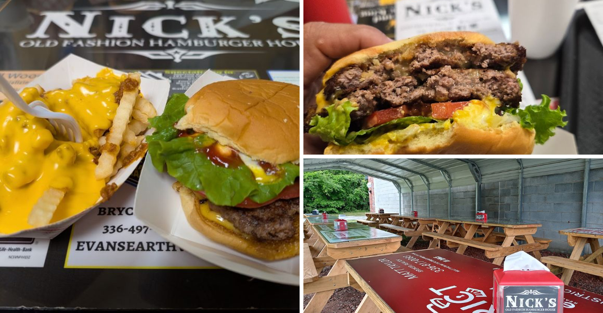 The cheeseburger at this North Carolina restaurant is worth traveling miles to try