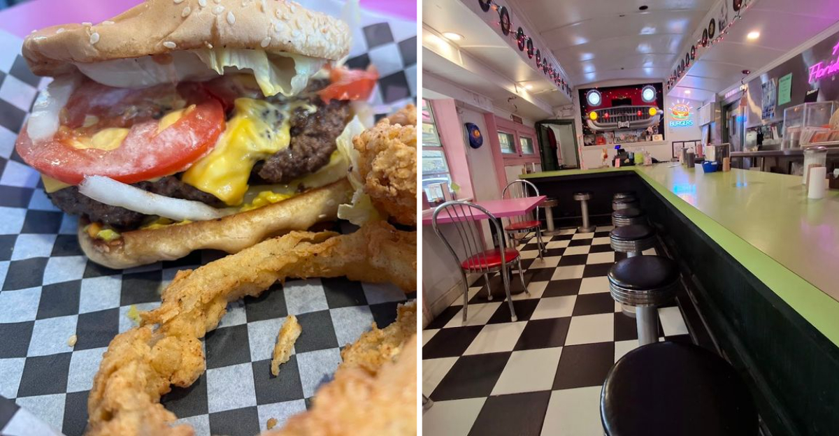 The cheeseburger at this nostalgic Florida diner is worth traveling miles to try