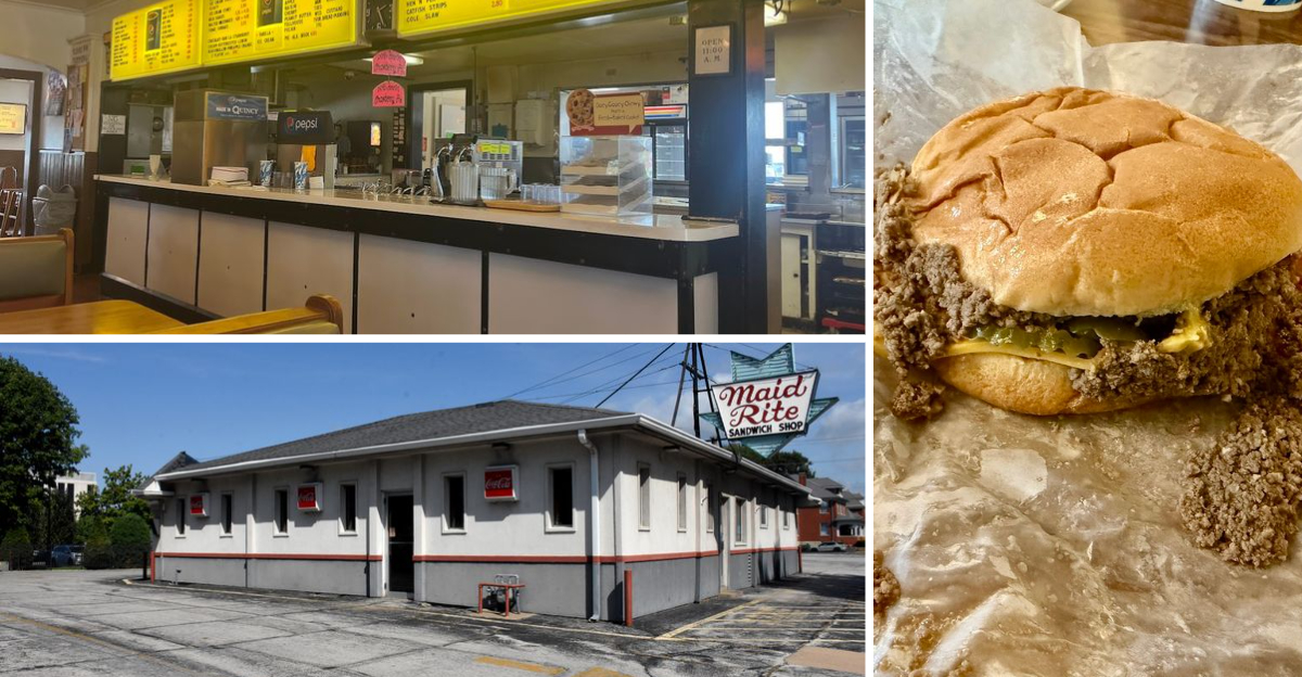 The cheeseburgers at this no frills Illinois diner are unbelievably delicious