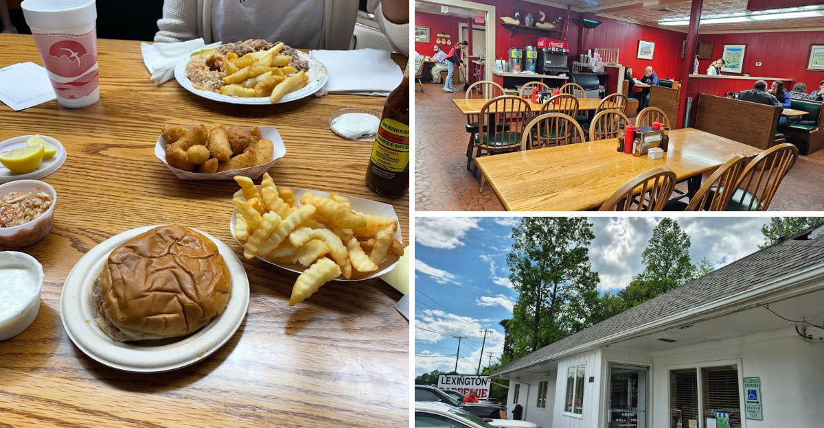 The cheeseburgers at this no frills North Carolina diner are unbelievably delicious