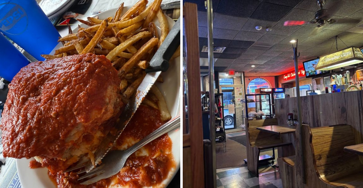 The chicken parmesan at this low key Ohio restaurant is worth traveling for
