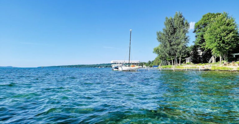 The clearest blue lake in Michigan looks so stunning, it rivals the Caribbean