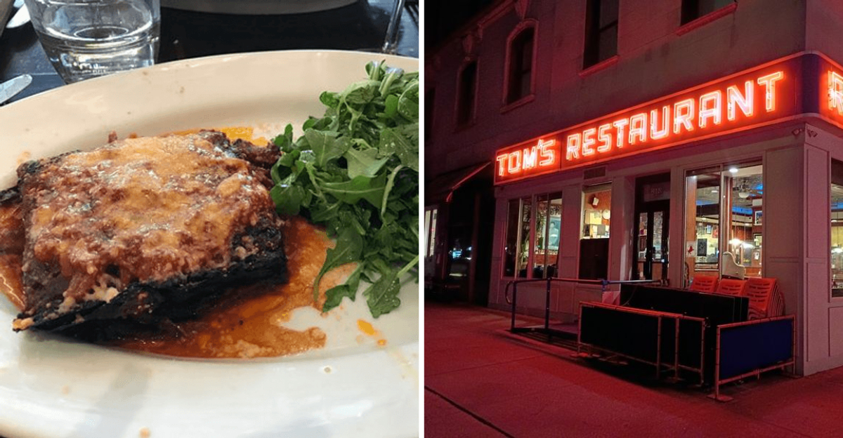 The eggplant parmigiana at this New York restaurant is unbelievably good