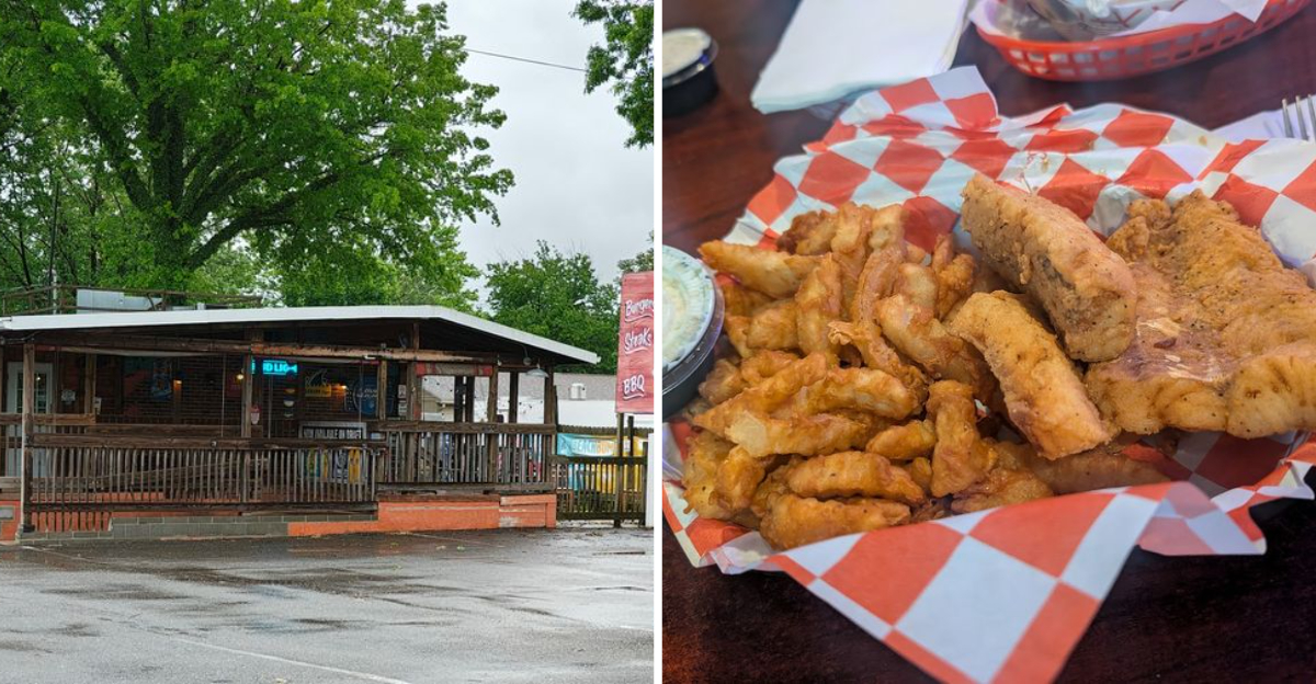 The fried walleye at this no frills Ohio restaurant is unbelievably delicious