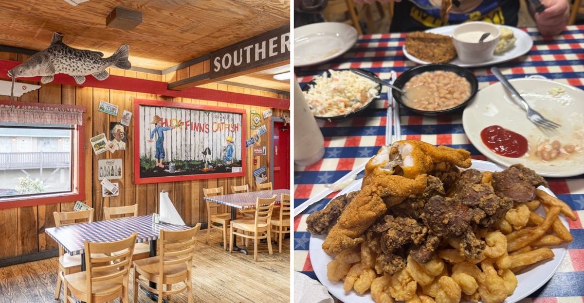 The frog legs at this unassuming Tennessee restaurant are unbelievably delicious