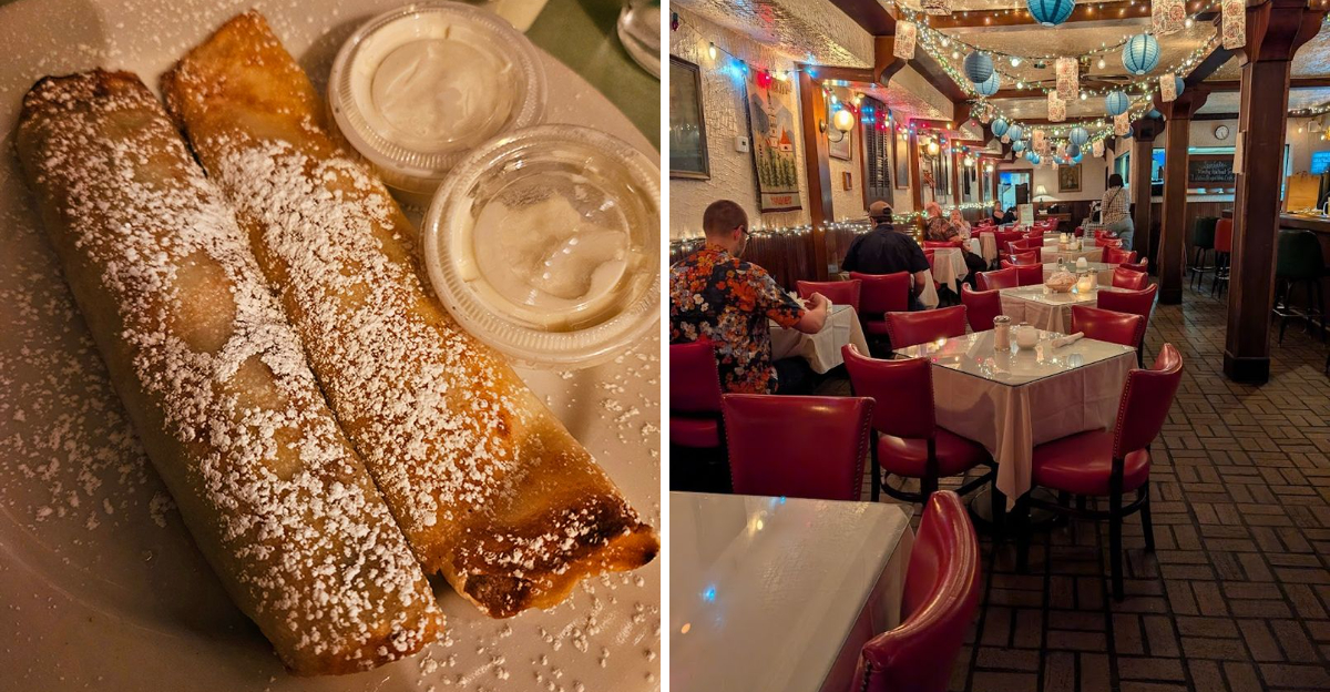 The giant Hungarian pancakes at this Michigan restaurant are big enough to feed the whole family