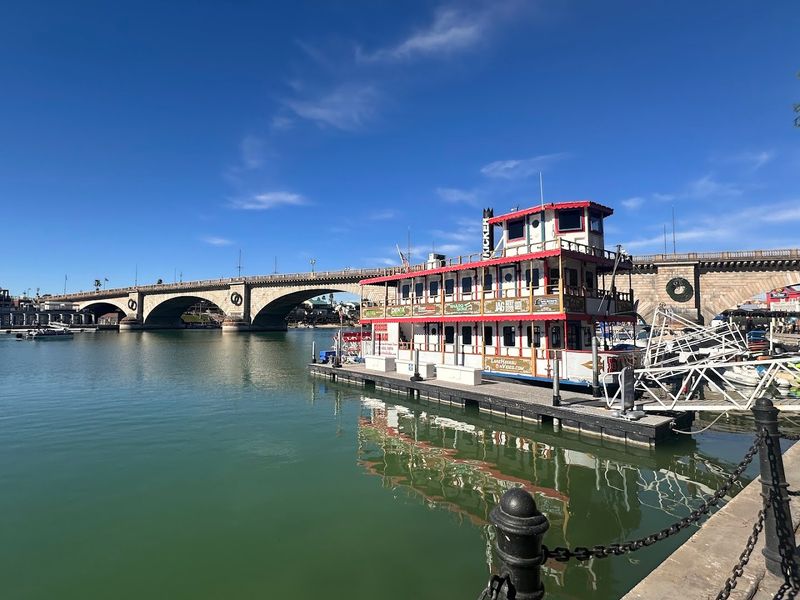 The magic of seeing London Bridge nearby