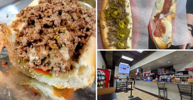 The massive cheesesteak from this unassuming Pennsylvania shop is big enough to feed the whole family