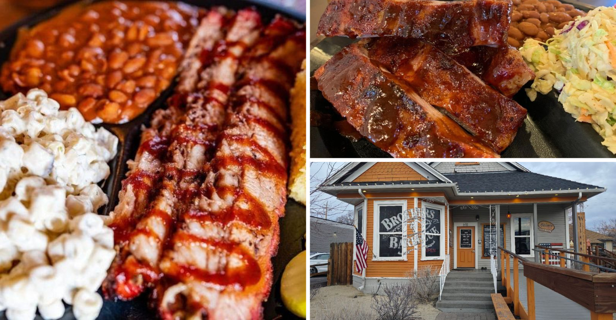 The mouth watering barbecue at this no frills Nevada restaurant is worth every mile of the drive