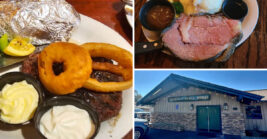 The mouth-watering steaks at this small-town California restaurant are worth traveling for