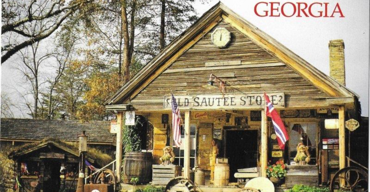 The old fashioned general store in Georgia feels like a place where time simply stopped